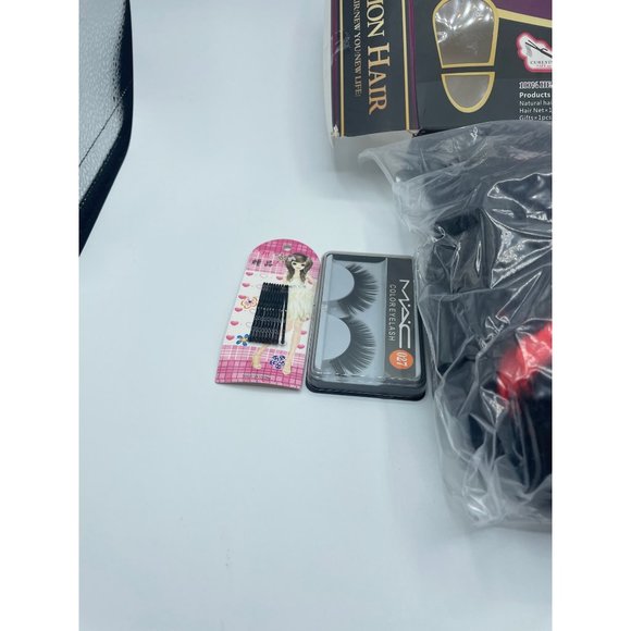 LEOSA Afro Headband Wig Short Afro Kinky Curly Wigs for Black Women,Natural Blac - Picture 7 of 8